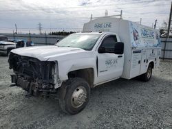 Salvage trucks for sale at Mebane, NC auction: 2015 Chevrolet Silverado C3500