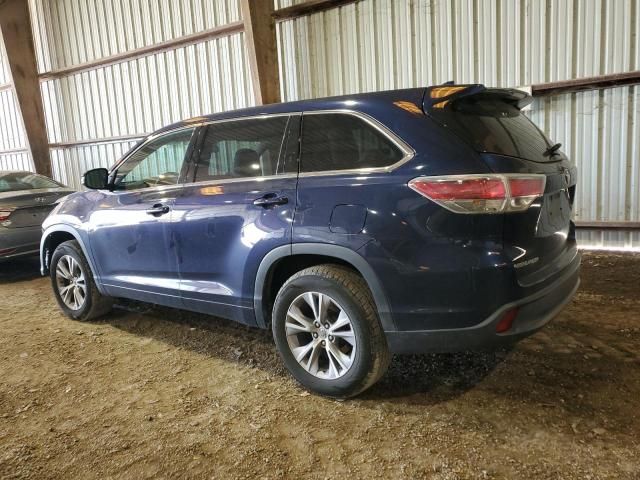 2015 Toyota Highlander LE