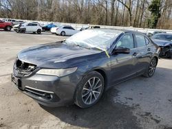 Acura TLX salvage cars for sale: 2016 Acura TLX Advance