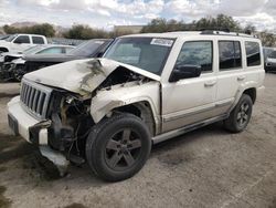 Salvage cars for sale at Las Vegas, NV auction: 2007 Jeep Commander Limited