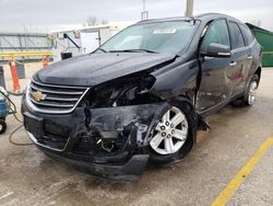 Salvage cars for sale at Pekin, IL auction: 2013 Chevrolet Traverse LT