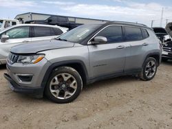 Jeep Compass salvage cars for sale: 2020 Jeep Compass Limited