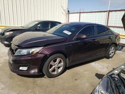 Salvage cars for sale at Haslet, TX auction: 2015 KIA Optima LX