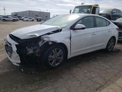 Hyundai Elantra salvage cars for sale: 2018 Hyundai Elantra SEL