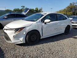 Salvage cars for sale at Riverview, FL auction: 2022 Toyota Corolla LE