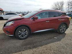 Salvage cars for sale from Copart Ontario Auction, ON: 2016 Nissan Murano S