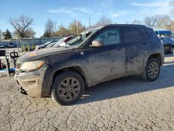 Salvage cars for sale from Copart Wichita, KS: 2018 Jeep Compass Trailhawk