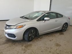 Salvage cars for sale at Wilmer, TX auction: 2015 Honda Civic EX