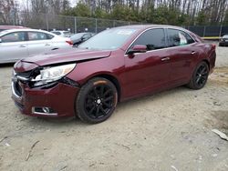 Salvage cars for sale at Waldorf, MD auction: 2015 Chevrolet Malibu LTZ