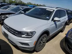 Vehiculos salvage en venta de Copart Wilmer, TX: 2018 Volkswagen Tiguan SE