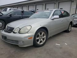 Salvage cars for sale from Copart Louisville, KY: 2001 Lexus GS 300