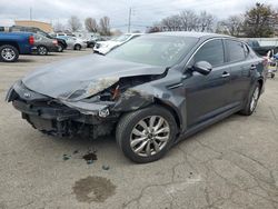 Salvage cars for sale at Moraine, OH auction: 2015 KIA Optima LX