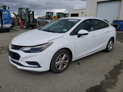 Salvage cars for sale from Copart Martinez, CA: 2016 Chevrolet Cruze LT