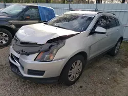 Salvage cars for sale at Harleyville, SC auction: 2012 Cadillac SRX