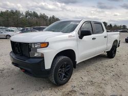 Salvage cars for sale at Mendon, MA auction: 2019 Chevrolet Silverado K1500 Trail Boss Custom