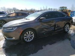 Salvage cars for sale from Copart Duryea, PA: 2015 Chrysler 200 C
