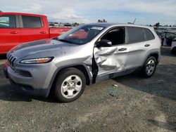 Salvage cars for sale from Copart Antelope, CA: 2014 Jeep Cherokee Sport