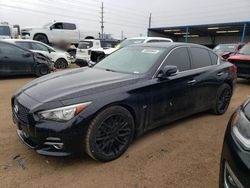 Salvage cars for sale from Copart Colorado Springs, CO: 2015 Infiniti Q50 Base