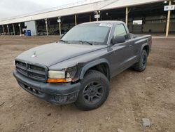 Dodge Dakota salvage cars for sale: 2004 Dodge Dakota SXT