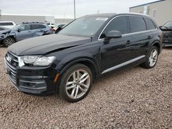 Audi Q7 Prestige salvage cars for sale: 2018 Audi Q7 Prestige