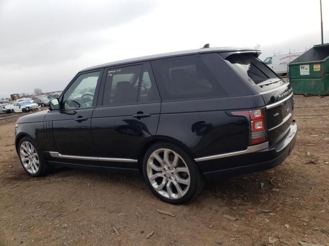 2016 Land Rover Range Rover HSE