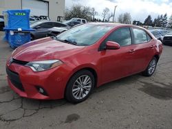 Toyota Corolla l Vehiculos salvage en venta: 2014 Toyota Corolla L