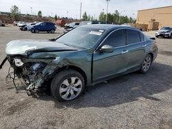 Honda Accord exl salvage cars for sale: 2009 Honda Accord EXL