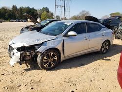 Salvage cars for sale at China Grove, NC auction: 2021 Nissan Sentra SV