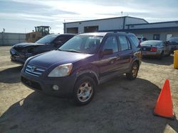 Honda Vehiculos salvage en venta: 2005 Honda CR-V LX