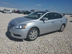 Salvage cars for sale at New Braunfels, TX auction: 2014 Nissan Sentra S