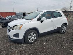 Chevrolet Trax ls salvage cars for sale: 2016 Chevrolet Trax LS