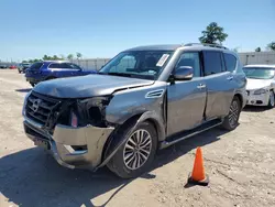 Salvage cars for sale from Copart Houston, TX: 2022 Nissan Armada S