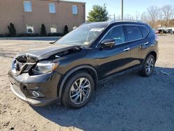 Salvage cars for sale from Copart Glassboro, NJ: 2015 Nissan Rogue S