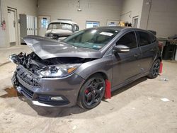 Salvage cars for sale at West Mifflin, PA auction: 2015 Ford Focus ST