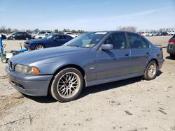 BMW 5 Series salvage cars for sale: 2002 BMW 530 I Automatic