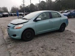 Salvage cars for sale at Savannah, GA auction: 2007 Toyota Yaris