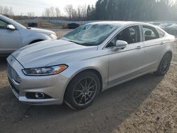 Ford Fusion Titanium salvage cars for sale: 2015 Ford Fusion Titanium