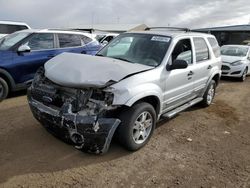 Ford salvage cars for sale: 2007 Ford Escape XLT