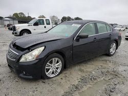 Salvage cars for sale at Loganville, GA auction: 2011 Infiniti G25 Base