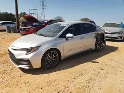 Salvage cars for sale at China Grove, NC auction: 2022 Toyota Corolla SE