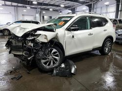 Salvage cars for sale at Ham Lake, MN auction: 2015 Nissan Rogue S