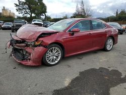Salvage cars for sale at San Martin, CA auction: 2020 Toyota Camry XLE
