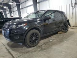 Salvage cars for sale at Ham Lake, MN auction: 2017 Land Rover Discovery Sport SE