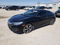 Salvage cars for sale from Copart Kansas City, KS: 2016 Honda Civic Touring