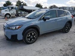 Subaru salvage cars for sale: 2018 Subaru Crosstrek Premium