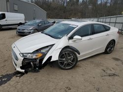 Salvage cars for sale at West Mifflin, PA auction: 2014 Ford Fusion Titanium