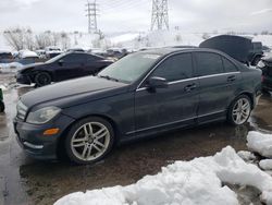 Salvage cars for sale at Littleton, CO auction: 2012 Mercedes-Benz C 300 4matic