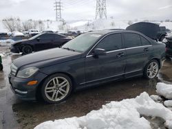 Mercedes-Benz salvage cars for sale: 2012 Mercedes-Benz C 300 4matic