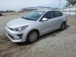 Salvage cars for sale at San Diego, CA auction: 2021 KIA Rio LX