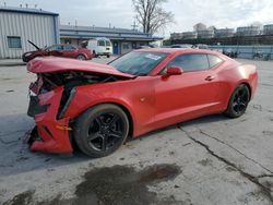 Salvage cars for sale at Tulsa, OK auction: 2018 Chevrolet Camaro LT